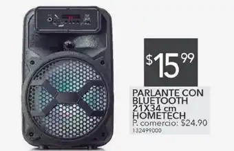 Tia Parlante con bluetooth 21x34cm hometech oferta