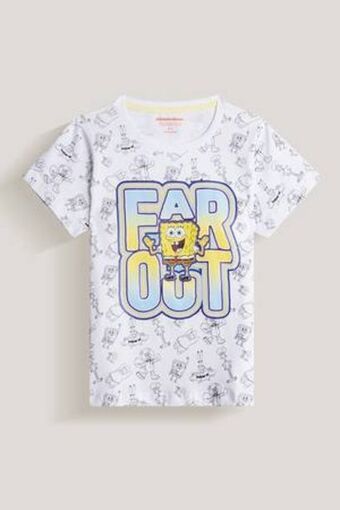 De Prati Camiseta de algodón estampada bob esponja oferta