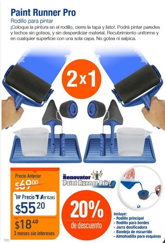 TVentas Paint Runner Pro oferta