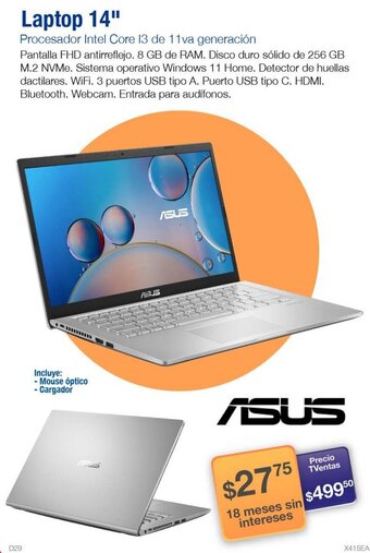 Asus Laptop 14"