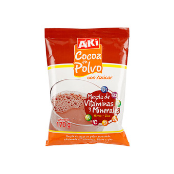 Akí Akí cocoa con vitaminas 170 g oferta
