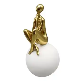 Pycca Adorno mujer dorada 31 cm oferta