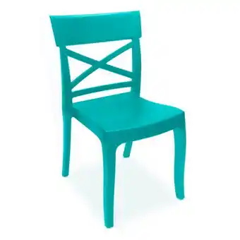 Silla art florencia turquesa