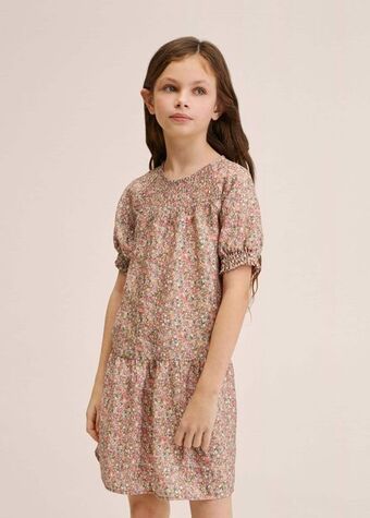 Mango Vestido estampado floral oferta