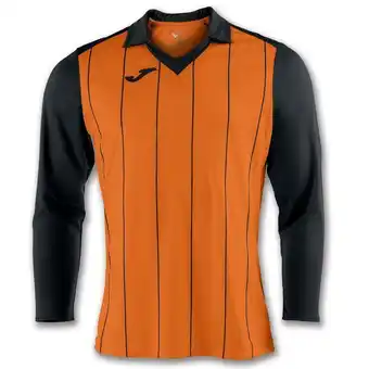 Joma Camiseta manga larga hombre grada naranja negro oferta