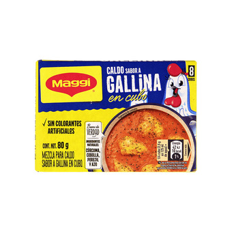 Maggi caldo de gallina x 8 10 g