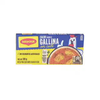 Akí Maggi caldo de gallina x 12 10 g oferta