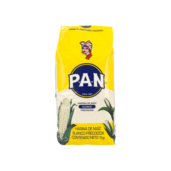 Akí Pan harina maíz precocida blanca. oferta