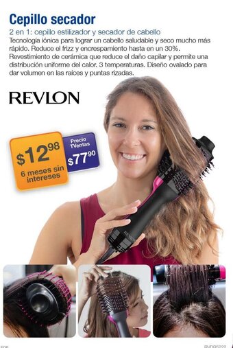TVentas Revlon Cepillo secador oferta