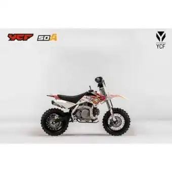 Marcimex Ycf - moto pit bike 50a| blanco 2021 oferta