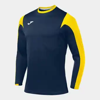 Joma Camiseta manga larga hombre estadio marino amarillo oferta