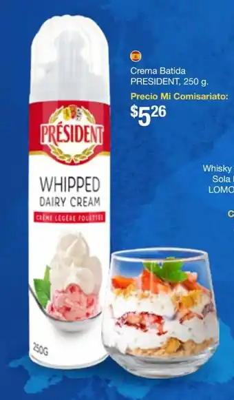 Mi Comisariato President Crema Batida 250g oferta