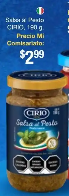 Cirio Salsa al Pesto 190g