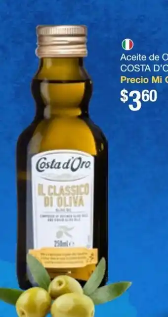 Mi Comisariato Costa DÓro Aceite de Oliva Puro 250 ml oferta