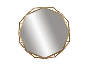 Colineal Espejo octagonal c/dorado oferta
