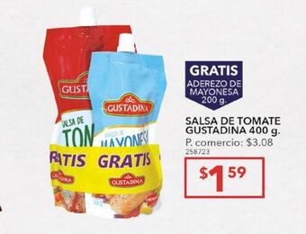 Tia Salsa de tomate gustadina 400g oferta