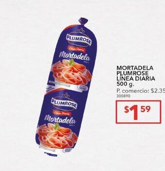 Tia Mortadela plumrose oferta