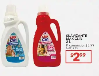 Tia Suavizante max clin oferta