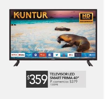 Tia Televisor led smart prima 40" oferta