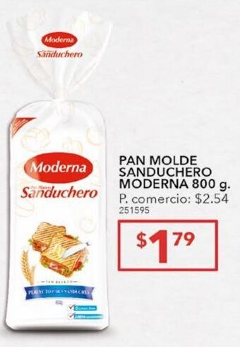 Tia Pan molde sanduchero moderna 800g oferta