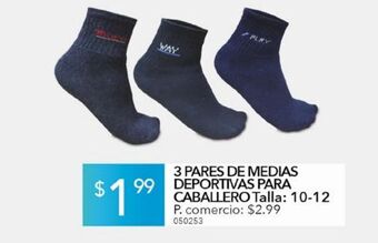 Tia 3 pares de medias oferta