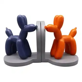 Soporte de libros perritos globos 17.6 cm