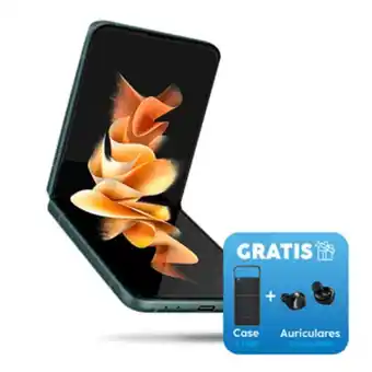 Marcimex Samsung - celular z flip3 verde | 256 gb oferta