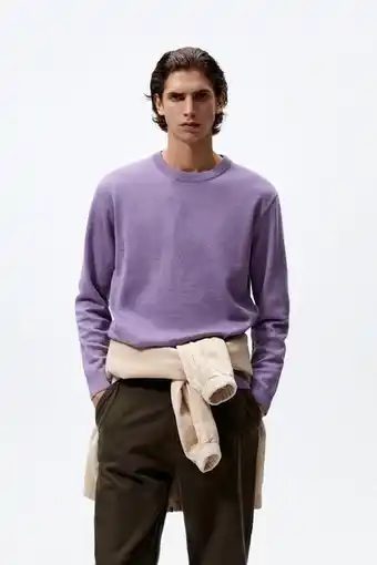 ZARA Jersey estructura oferta