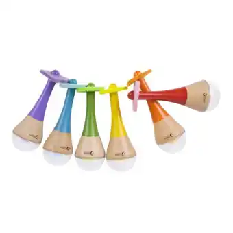 Juan Marcet Maracas madera classic world arcoiris oferta