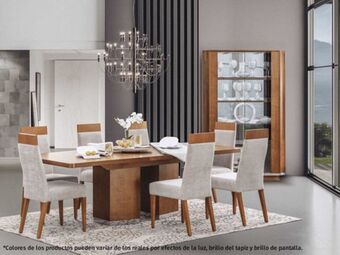 Colineal Mesa comedor torino v2 con extension c/miel oferta