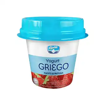 Akí Alpina yogurt griego frutos rojos 150 g oferta