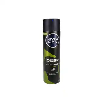 Akí Nivea desodorante spray deep amazonía black carbón 150 ml oferta