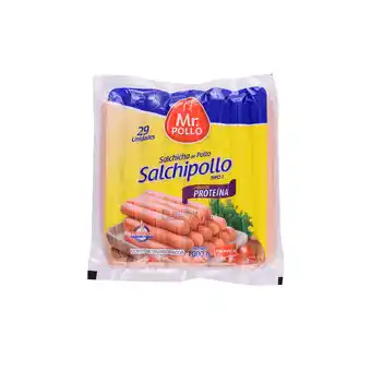 Akí Mr pollo salchicha económica 1000 g oferta