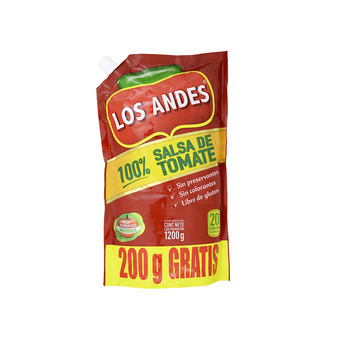 Akí Los andes salsa tomate econo pack oferta