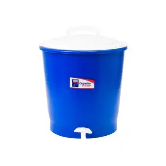 Akí Basurero automatico azul x1 oferta