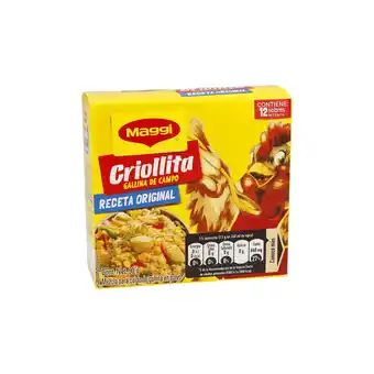 Akí Maggi criollita caldo gallina polvo x 12 7.50 g oferta