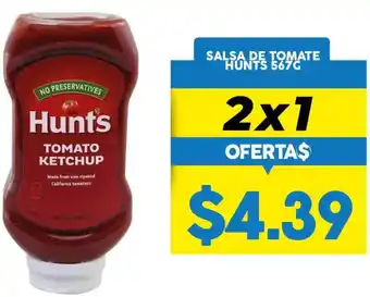Coral Hipermercados Salsa de Tomate Hunts 567g oferta