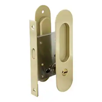 Boyacá Cerradura pico loro para puerta corrediza oval oro oferta