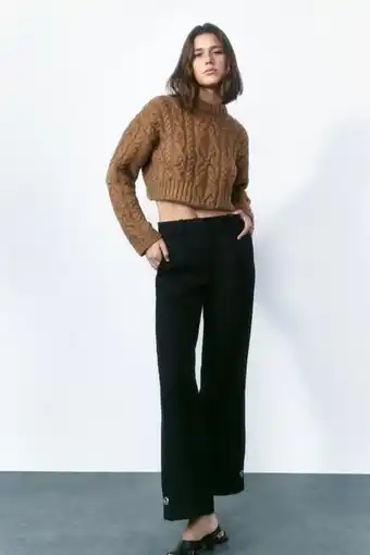 ZARA Jersey punto ochos oferta