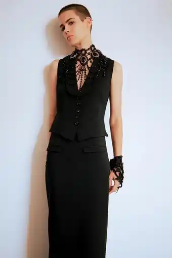 ZARA Mitones abalorios oferta