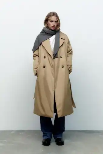 ZARA Gabardina acolchada water and wind protection oferta