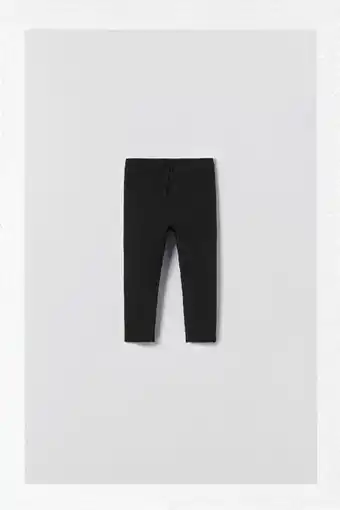 ZARA Legging punto rib oferta