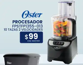 Novicompu Oster Procesador FPSTFP1355-013 10 Tazas 2 Velocidades oferta