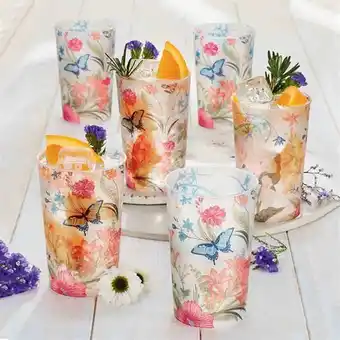 AVON Set x 6 vasos flores oferta