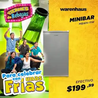 Orve Hogar Warenhaus Minibar MBWH-11W oferta
