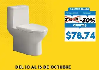 Coral Hipermercados Sanitario Blanco oferta