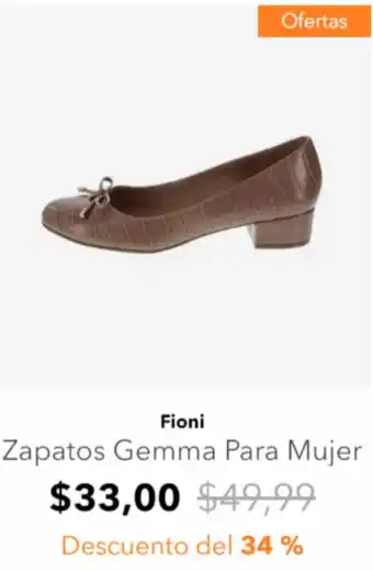 Payless Fioni Zapatos Gemma Para Mujer oferta