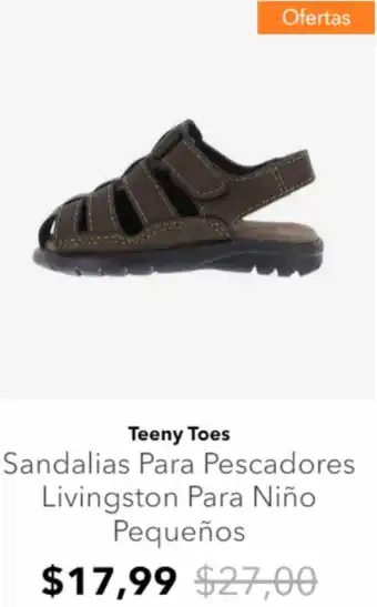 Payless Teeny Toes Sandalias Para Pescadores Livingston Para Niño Pequeños oferta