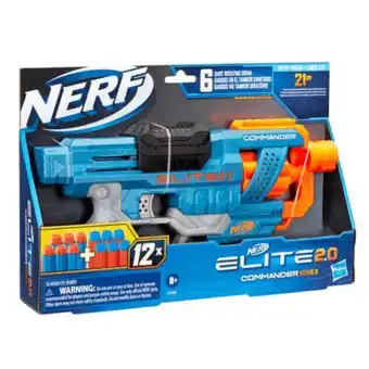 Pycca Pistola nerf elite 2.0 commander rc 6 oferta
