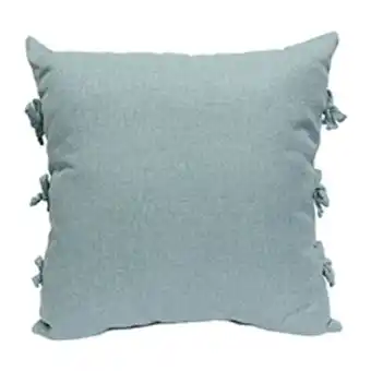 Boyacá Cojín lazos jade 45x45cm oferta